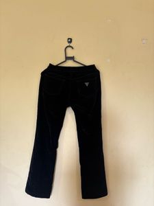 Black Corduroy Flare Pants