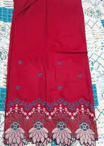 Beautiful Cut Work Embroiderd Dress Material