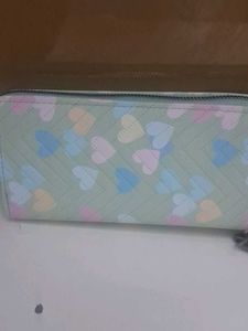 Cute Heart Pattern Wallet