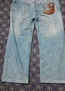 Light Wash Denim Jeans