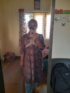 Purple kurta