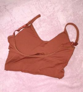 Puma Brown Sports Bra