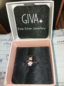 Rose Gold Floral Chic Ring
