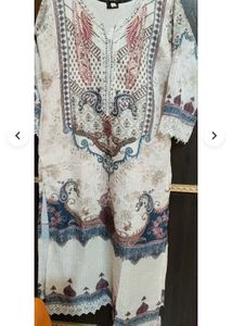 Rayon Printed Kurta Suit 3pc