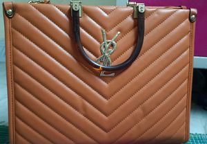 A Beautiful Brown Colour Hand Bag.