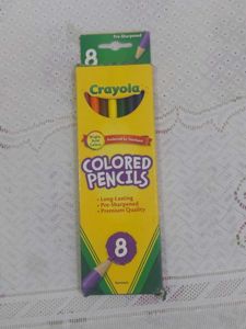 Crayola Colored Pencils - 8 Colors Assorted