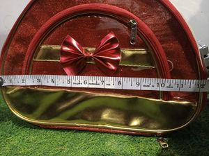 Sparkly Bow Cosmetic Bags (Set of 2)