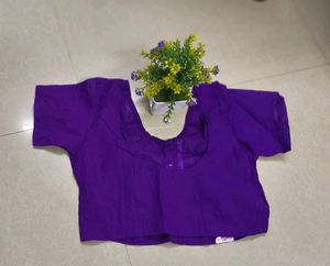 Elegant Purple Blouse