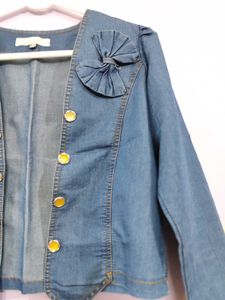 Denim Waist Coat