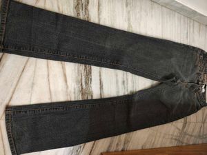 Classic Dark Wash Denim Jeans