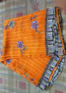 Chiffon Saree With Blouse