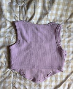 Lilac Corset Style Tank Top
