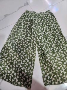 Flowy Floral Print plazzo