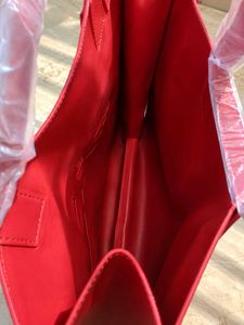 Carolina Harrera Red Tote Bag