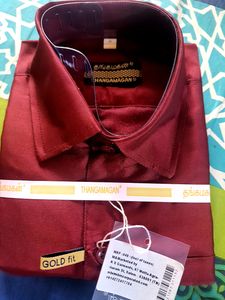 Thangamagan Maroon Shirt For 8yrs Old