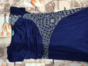 Elegant Blue Gown