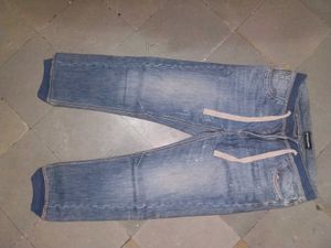 Men's Blue Jogger Jeans