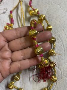 Traditional Gold Bead Necklace