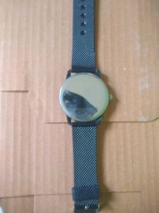 Lord Shiva Design Black Watch