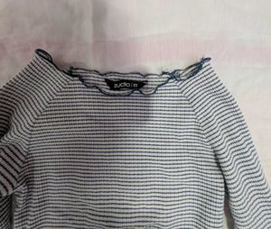 Striped Long Sleeve Top