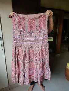 Embellished Pink Ethnic Blouse
