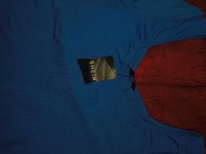 Blue V-Neck T-Shirt