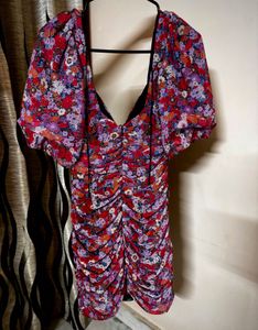 Zara Floral Mini Dress