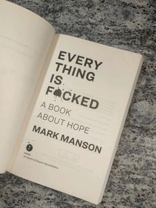 Subtle Art And Everything Is Fck By Mark Manson 2023 Bestseller