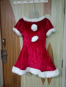 Festive Red Christmas Dress