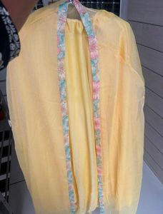 Yellow Lehenga Choli Set with Dupatta