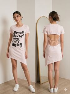 Graphic Print T-Shirt Dress