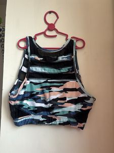 Stylish Camouflage Sports Bra