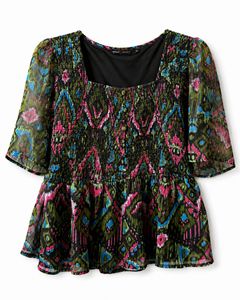 Only peplum top  women
