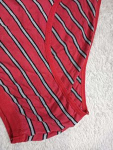 Striped❤️ Red Panty