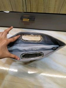 Chic Metallic Clutch Bag