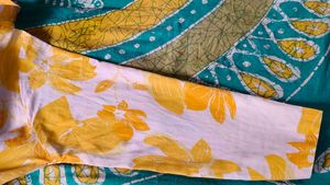 Madarwa Sunny Yellow Floral Kurta