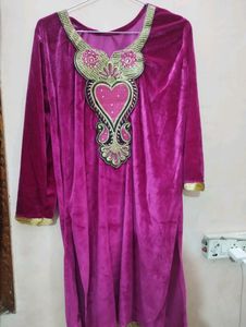 Ready To Wear Shanel Kurti With Embroidery Patch Work