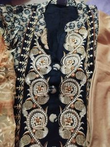 Embroidered Kurta Set with Dupatta
