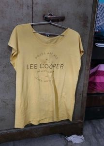 Golden Yellow Tshirt for women girls half sleeve
