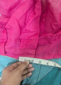 Pretty Rose Pink Soft Organza Saree