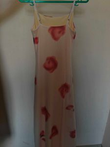 Floral Print Slip Dress