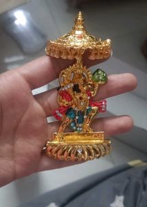 Exquisite Hanuman Idol with Canopy