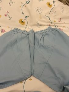 Baby Blue Casual Pants/ Churidar