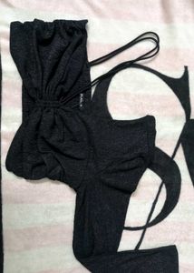 Chic Black Textured top