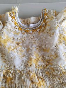Beautiful Yellow Floral Ethnic Palazzo set