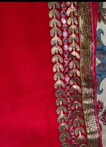 Gota patti saree