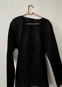 Chic Black One Piece/Kurta Top
