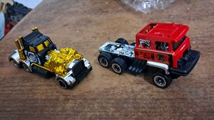 Die-Cast Miniature Toy Trucks (Set of 2)