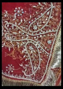 Red Embroidered Lehenga Choli Set
