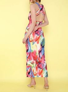 Multicolour Abstract Print Co-ord Set